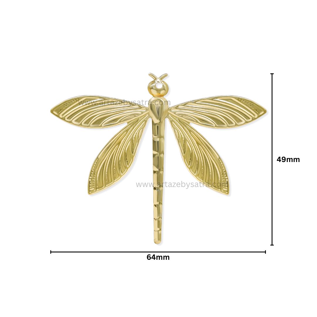 Dragon Metal Art | Size : 49mm | Qty : 10pcs | MA512