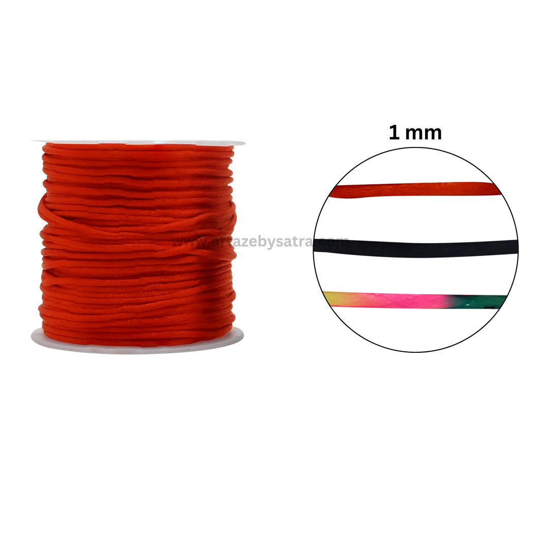 Crafts Silk Threads | Size : 1mm | Qty : 10mtr