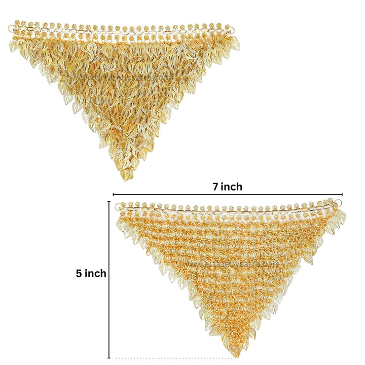 Leaf Tassel Waist Belt | Size : 5inch | Qty : 1pc