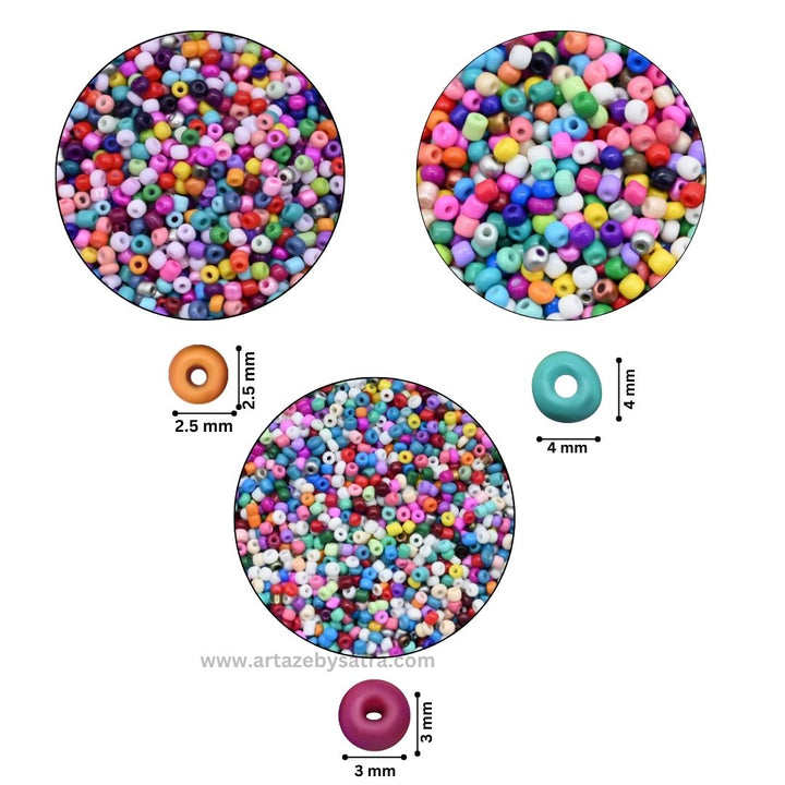 Multicolor Seed Beads | SB08