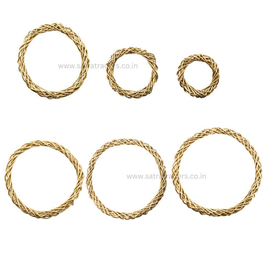 Wooden Wreath Decorative Ring | Qty : 1pc