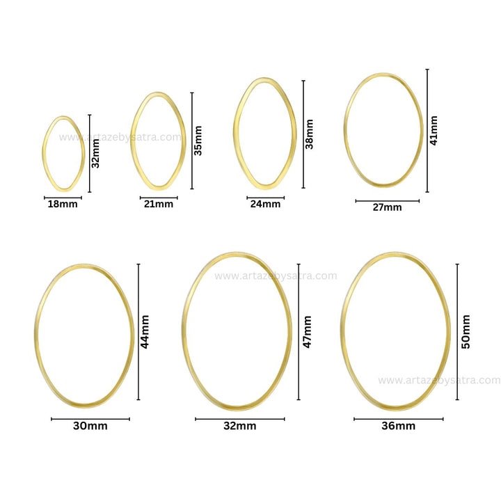 Oval Shape Ring | Qty : 100g