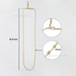 Brass High Quality Ready Chain | Size : 8.5inch | Qty : 2pc | RC34