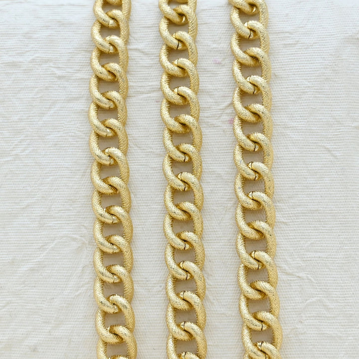 Aluminium Chain | Size : W-15mm H-18mm | Qty : 1mtr | JT-16-57-2