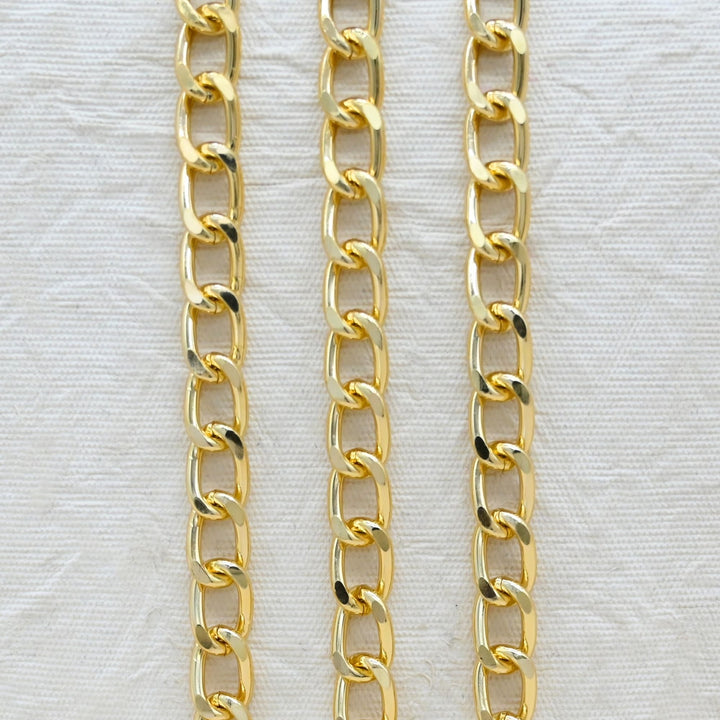 Aluminium Chain | Size : W-10mm H-15mm | Qty : 1mtr | JT-14-43-18