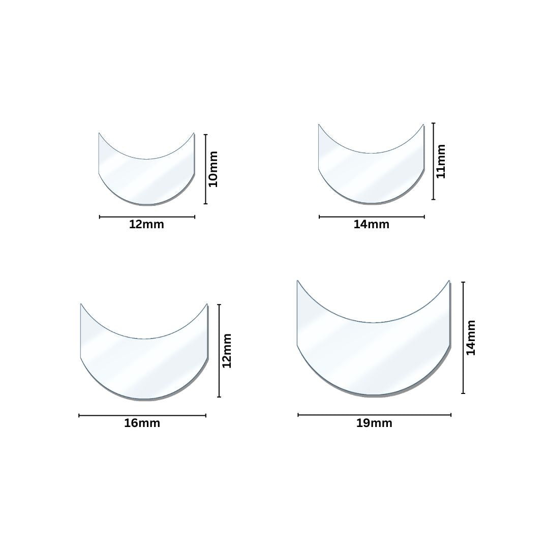 Moon Shape Mirror | Qty : 200grms