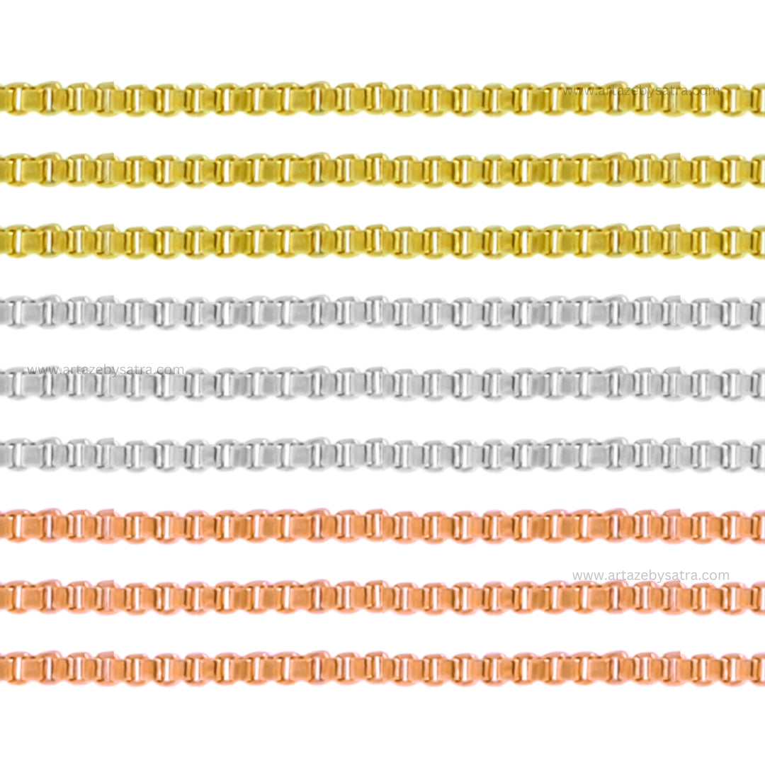 Ready Brass Chain (18K Polished) | Qty : 1pc | RC21