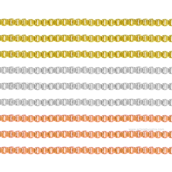 Ready Brass Chain (18K Polished) | Qty : 1pc | RC21