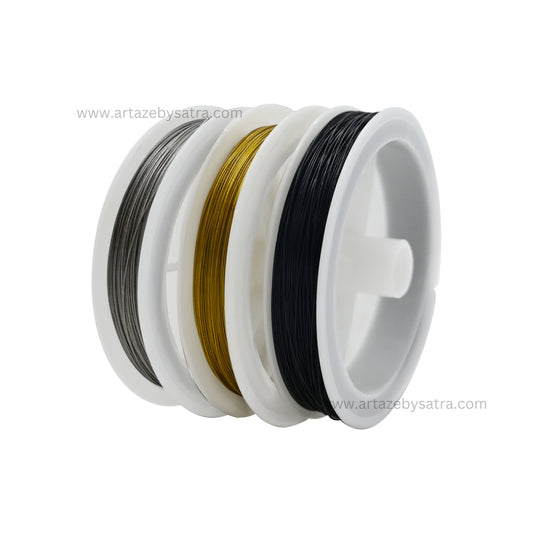 Jewelry Gair Wire | Size : 50mtr per roll | WT12