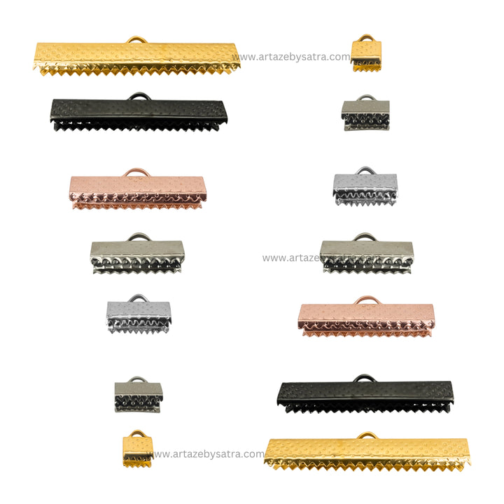 Ribbon Clip Necklace Bracelet Connector | 50pcs | BF17