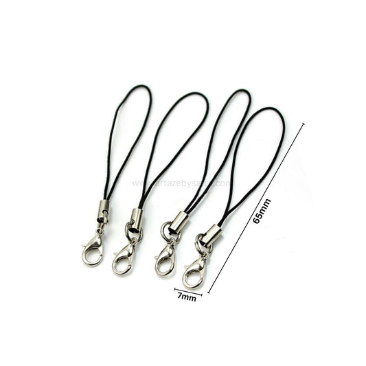 Mobile Phone Strap with Lobster Claw Clasp | Size : 2.5 Inch | Qty : 50pcs | BF129