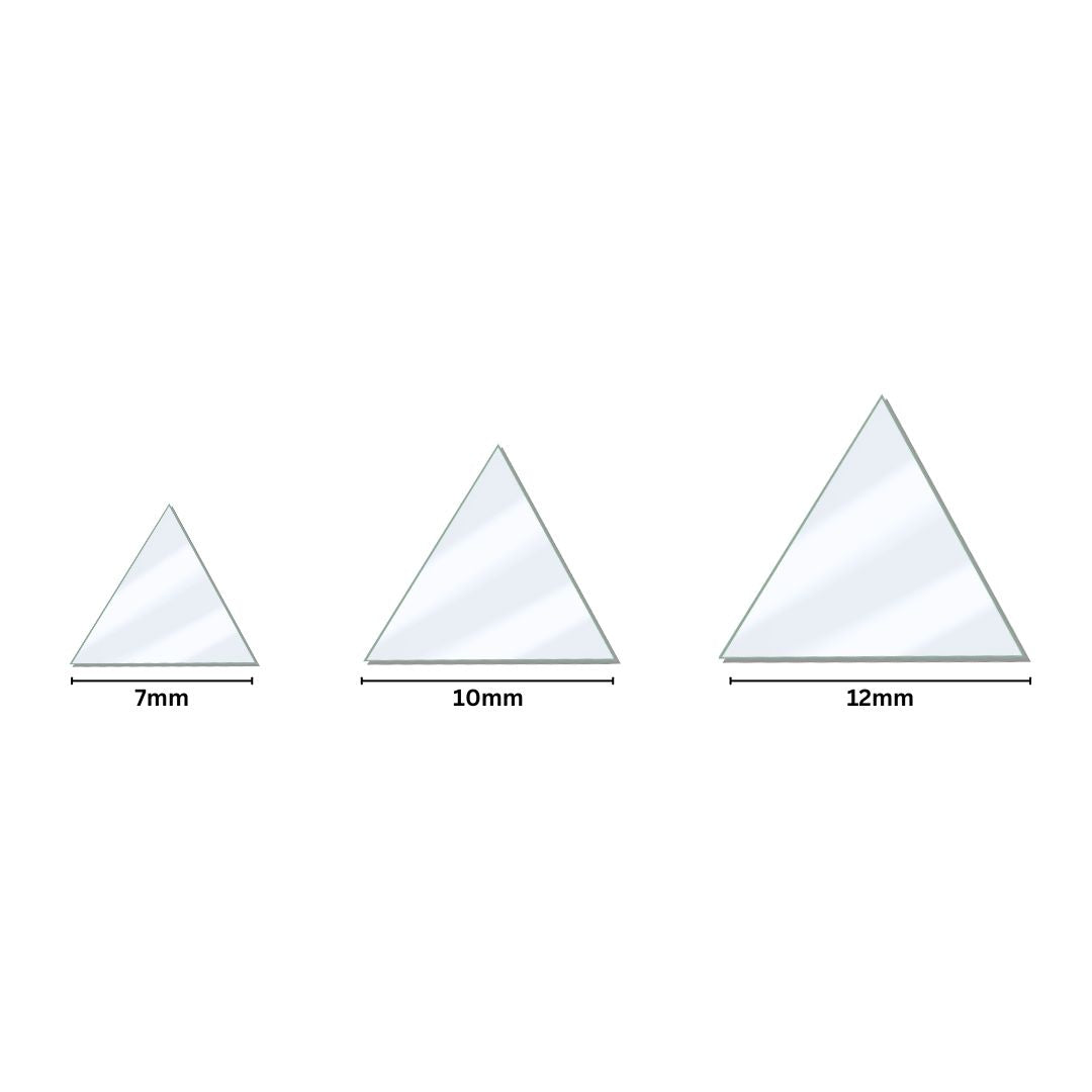 Traingle Shape Mirror | Qty : 200grms