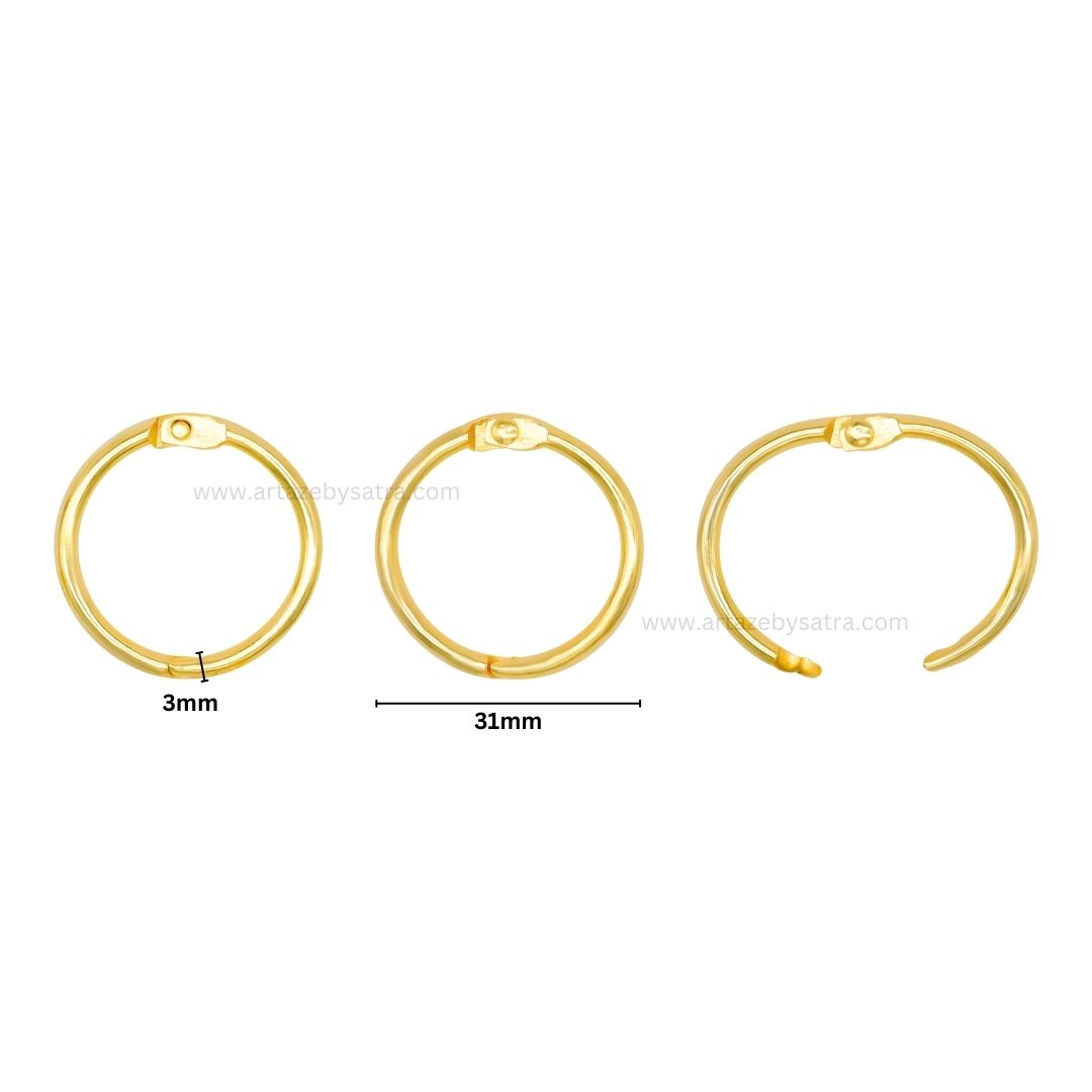 Manual Ring Binder | Size : 31mm | Qty : 10pcs | BF60