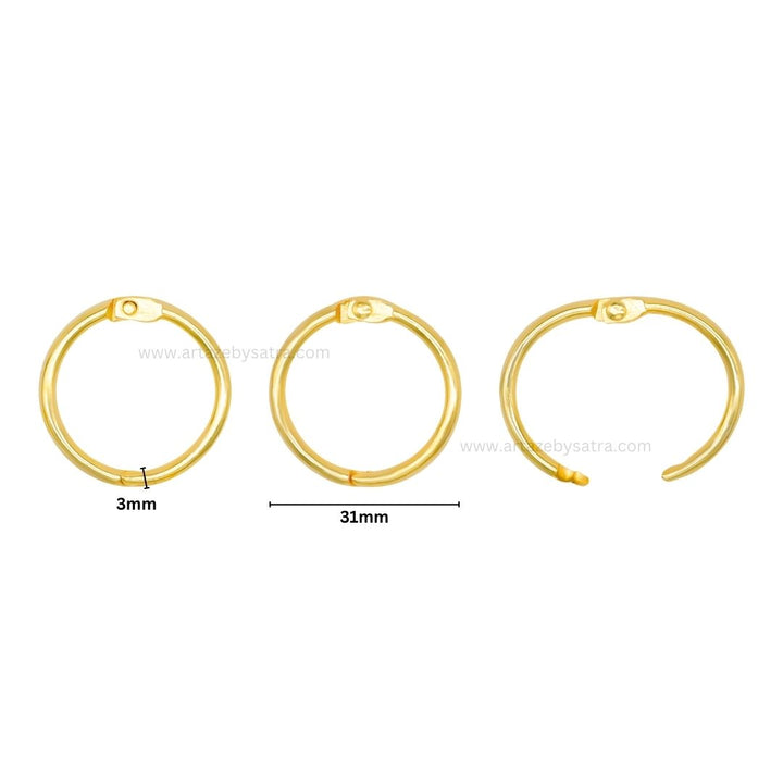 Manual Ring Binder | Size : 31mm | Qty : 10pcs | BF60