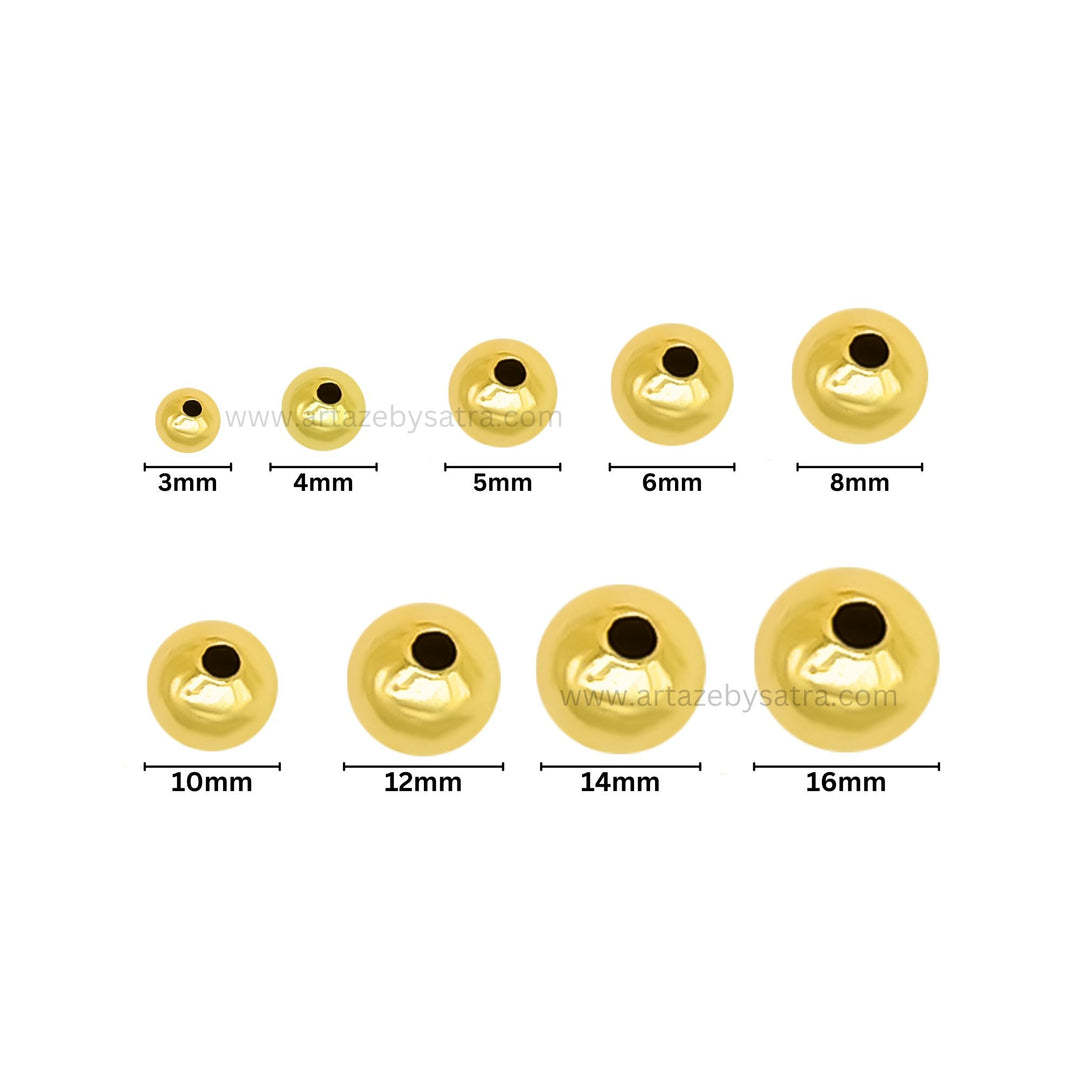 Round Light Weight Brass Balls | High Quality Plated