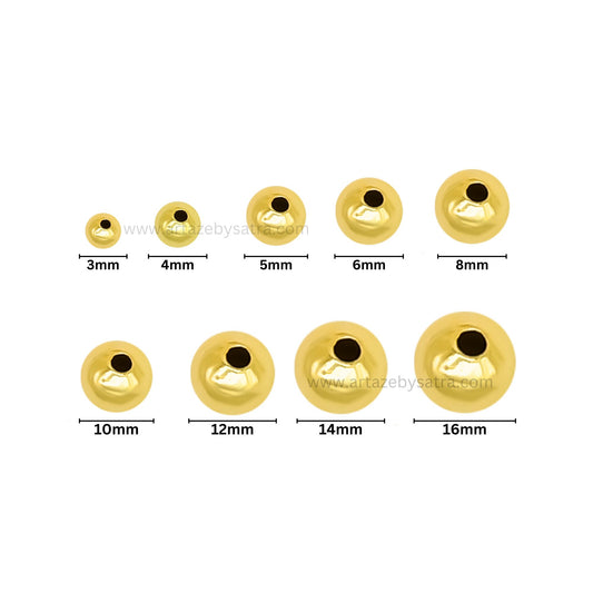Round Light Weight Brass Balls | High Quality Plated | BF144