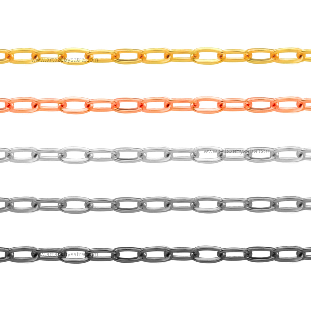 Iron Chains (Indian Polish) | Size : 20inch | Qty : 5pcs | RC04