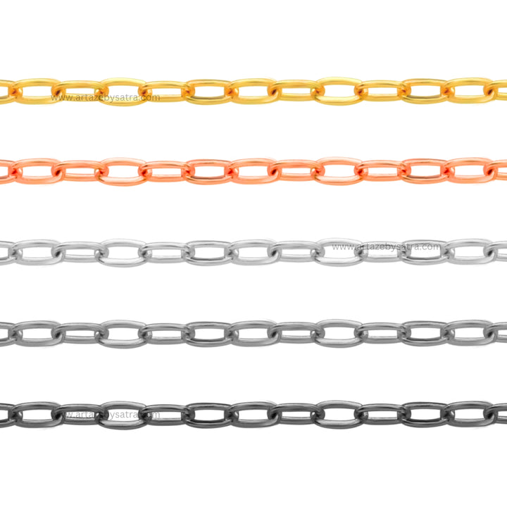 Iron Chains (Indian Polish) | Size : 20inch | Qty : 5pcs | RC04