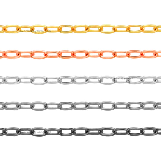 Iron Chains (Indian Polish) | Size : 20inch | Qty : 5pcs | RC04