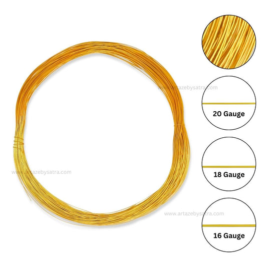 Jewelry Brass Nath Wire | Qty : 250g | WT27