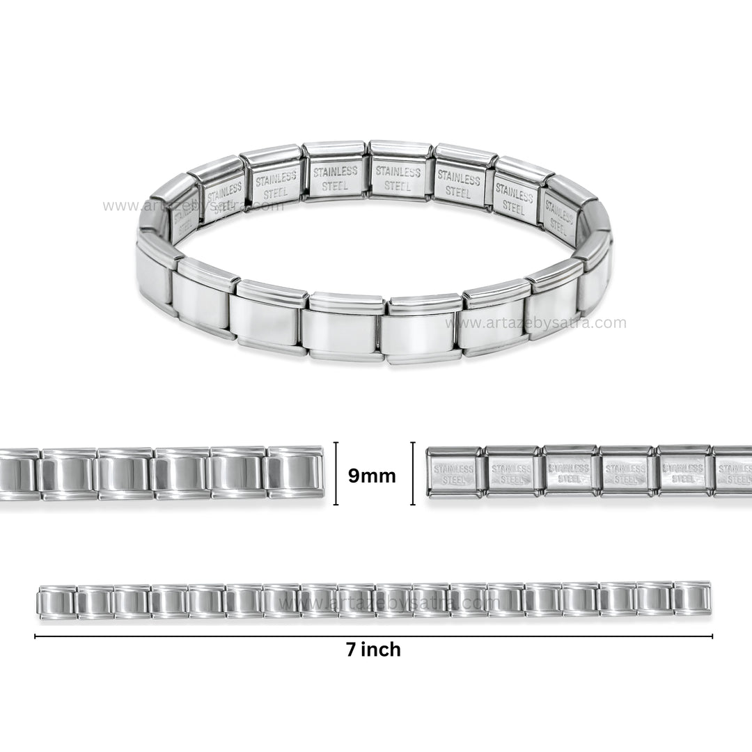 Italian Charm Bracelet | Size : 7inch | Qty : 1 pc | B28