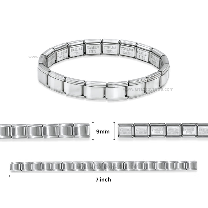 Italian Charm Bracelet | Size : 7inch | Qty : 1 pc | B28