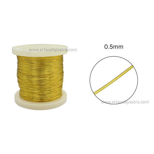 Wire Crafts Copper | Qty : 1 Roll- 1kg | WT06