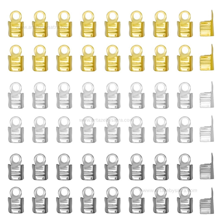 Designer Crimp Beads Dhagha Patti | Qty : 100g | BF19