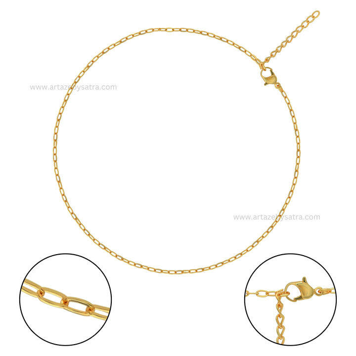 Iron Chains (Indian Polish) | Size : 20inch | Qty : 5pcs | RC04