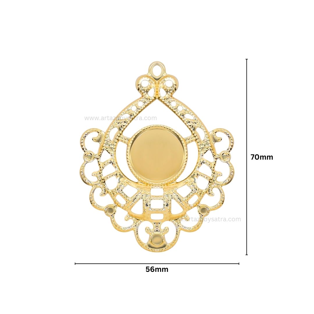 Metal Art Base | Size : 70mm | 100g | MA49