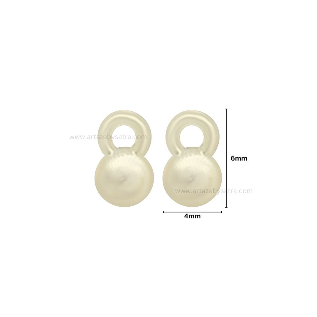 Plastic Ghungroo | Size : 4mm | Qty : 100g | BF65