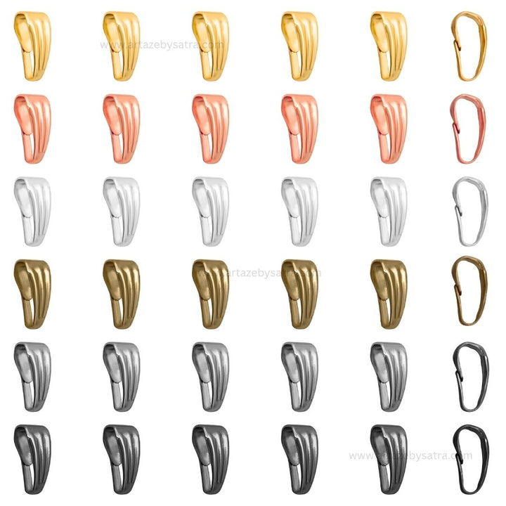 Pendant Pinch Clasp | Size : 7,9mm | Qty : 100g | BF52