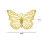 Butterfly Metal Art | Size : 58mm | Qty : 10pcs | F-6-15 | MA04