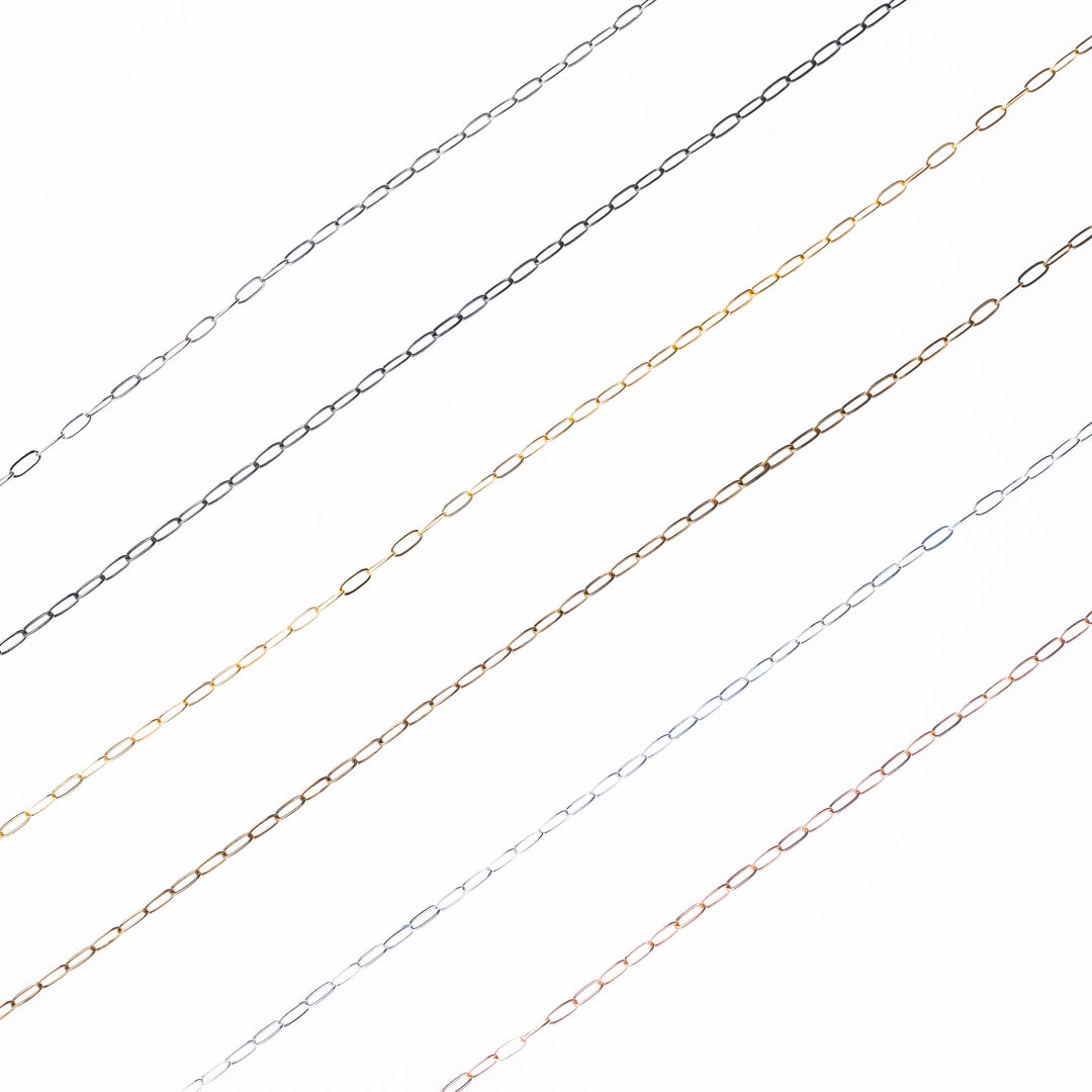 Iron Chain (Indian Plating) | Size:3x6mm | 100grm | IP05