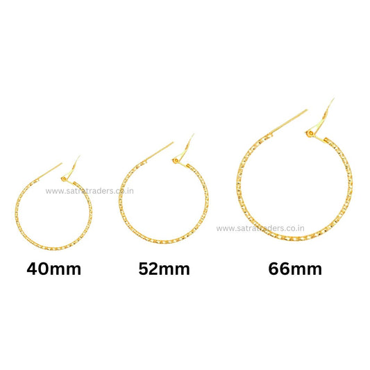 Designer Hoop Bali | 10pcs | EF21