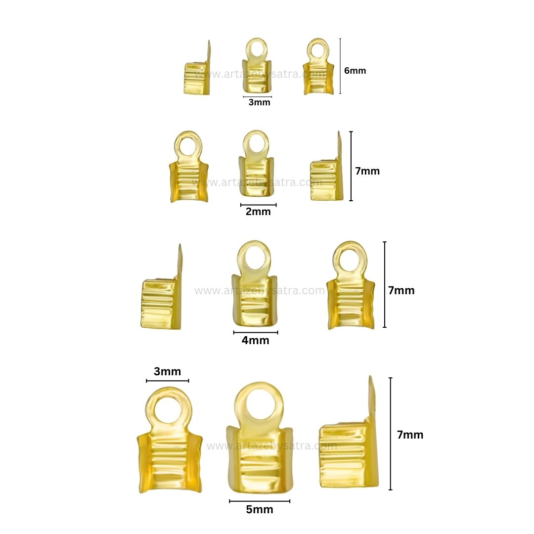 Designer Crimp Beads Dhagha Patti | Qty : 100g | BF19