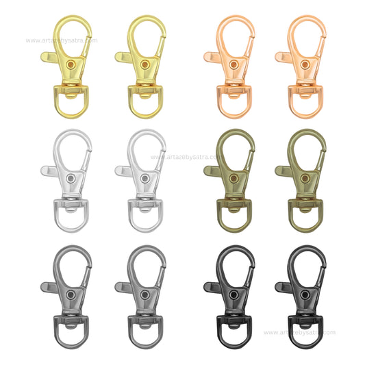 Lobster Claw Clasp | Size : 30mm | Qty : 10pcs | BF23