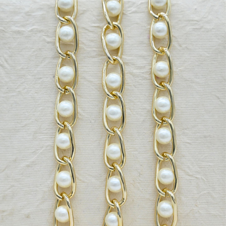 Aluminium Chain | Size : W-14mm H-26mm | Qty : 1mtr | JT-9-35-9