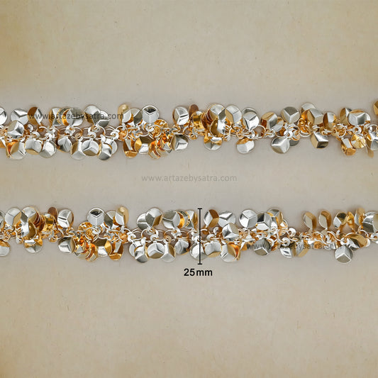 Polygonal Shape Iron Chain | Qty : 1mtr | IC31