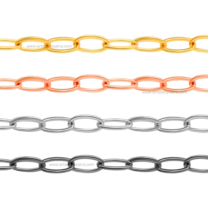 Iron Chains (Indian Polish) | Size : 20inch | Qty : 5pcs | RC06