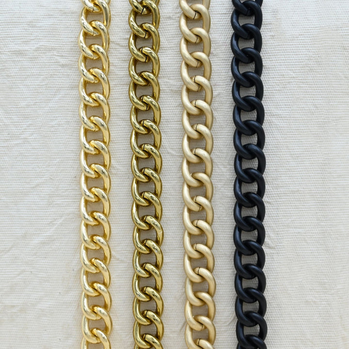 Aluminium Chain | Size : W-13mm H-16mm | Qty : 1mtr | JT-23-12-3