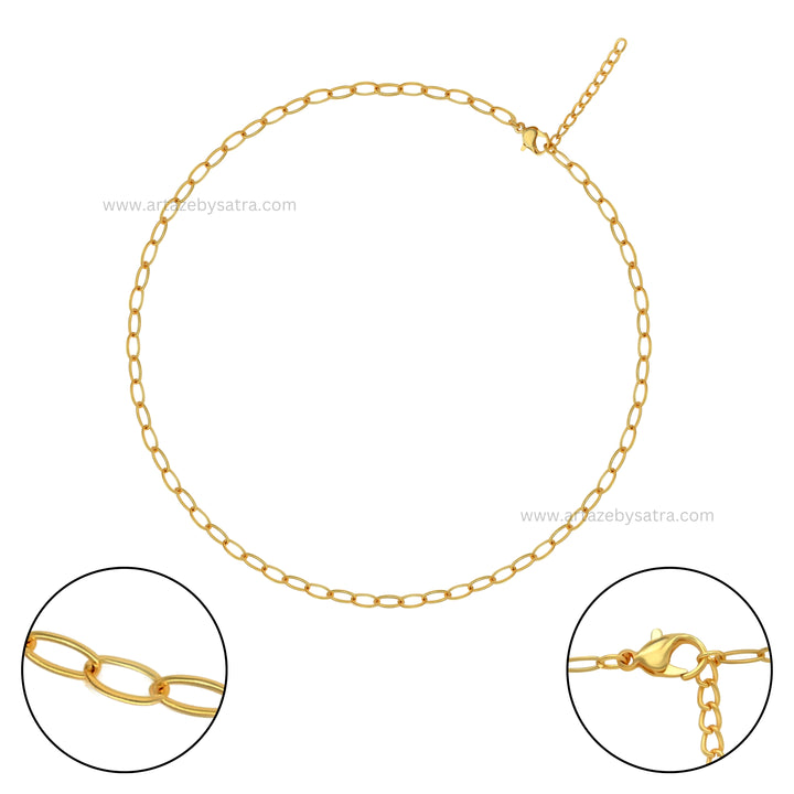 Iron Chains (Indian Polish) | Size : 20inch | Qty : 5pcs | RC06