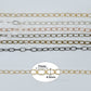 Iron Chain (Indian Plating) | Size : 4.5mmx7mm | IP06