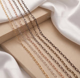 Iron Chain (Indian Plating) | Size : 4.5mmx7mm | IP06
