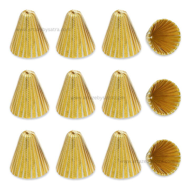 Gota Patti Decoration Items | Size : 34mm | Qty : 10pcs