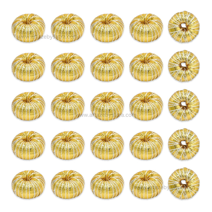 Gota Patti Decoration Items | Size : 25mm | Qty : 20pcs