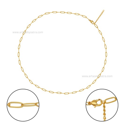 Iron Chains (Indian Polish) | Size : 20inch | Qty : 5pcs | RC07