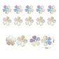 AB Flower Hair Accessories | Size : 15mm | Qty : 50pcs | PB194