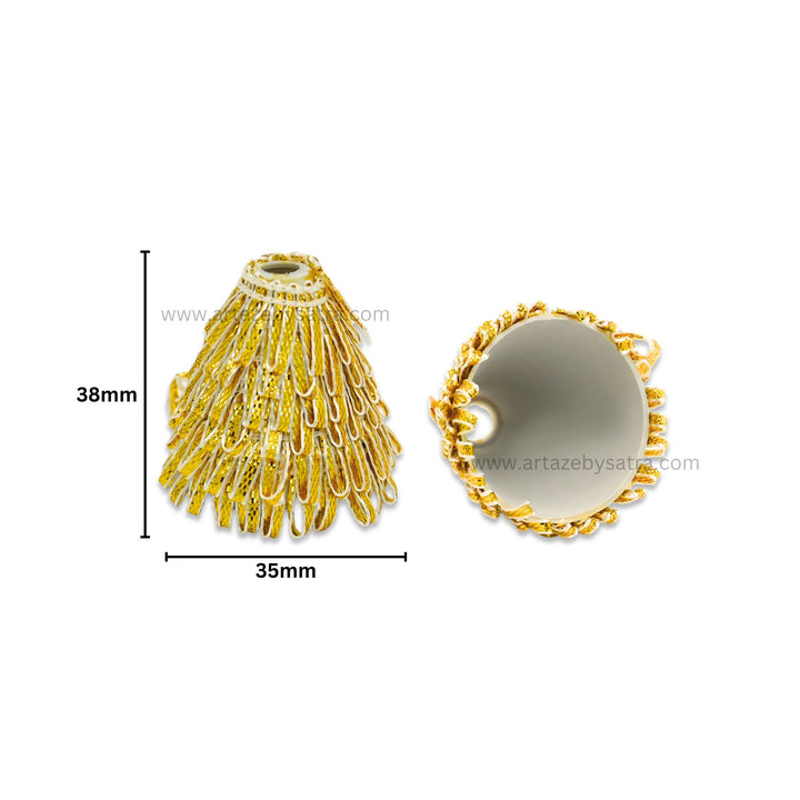 Gota Patti Decoration Items | Size : 36mm | Qty : 6pcs