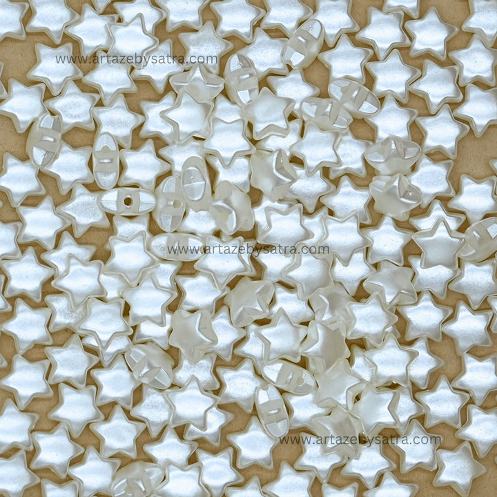 Star Plastic Pearl Beads